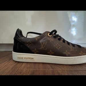 Louis Vuitton Women’s Brown and Black Sneakers